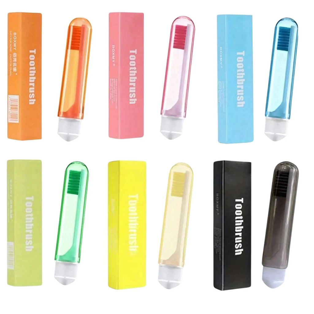 Foldable Folding Travel Toothbrush Camping Portable Sanitary Hiking Outdoor
