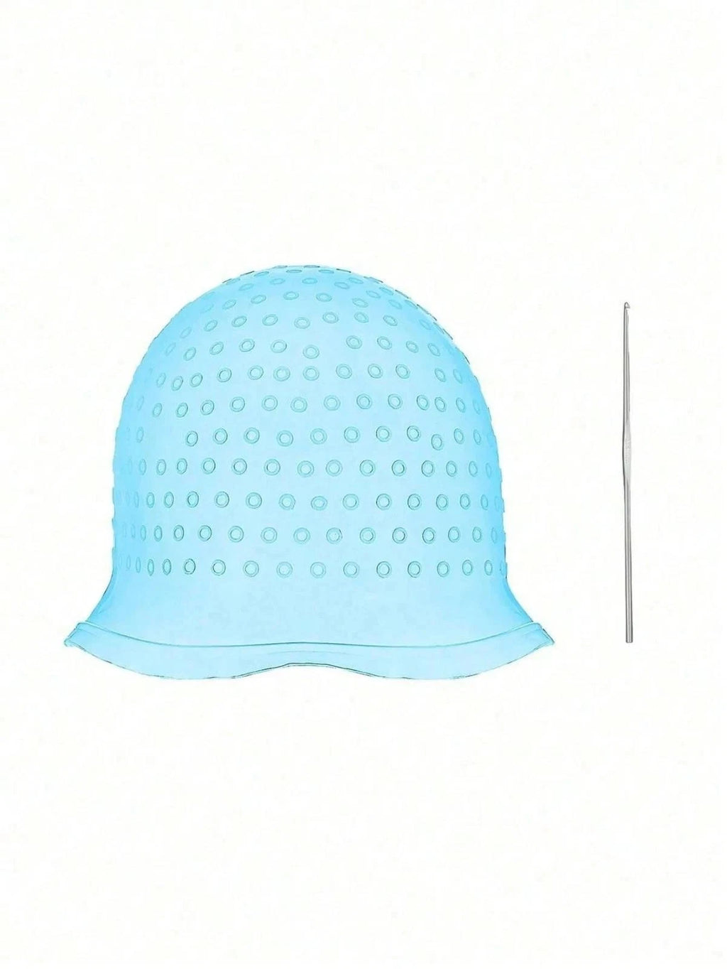 Magi Cap Reusable Hair Cap Coloring Highlighting Rubber Cap Streaking with Hook