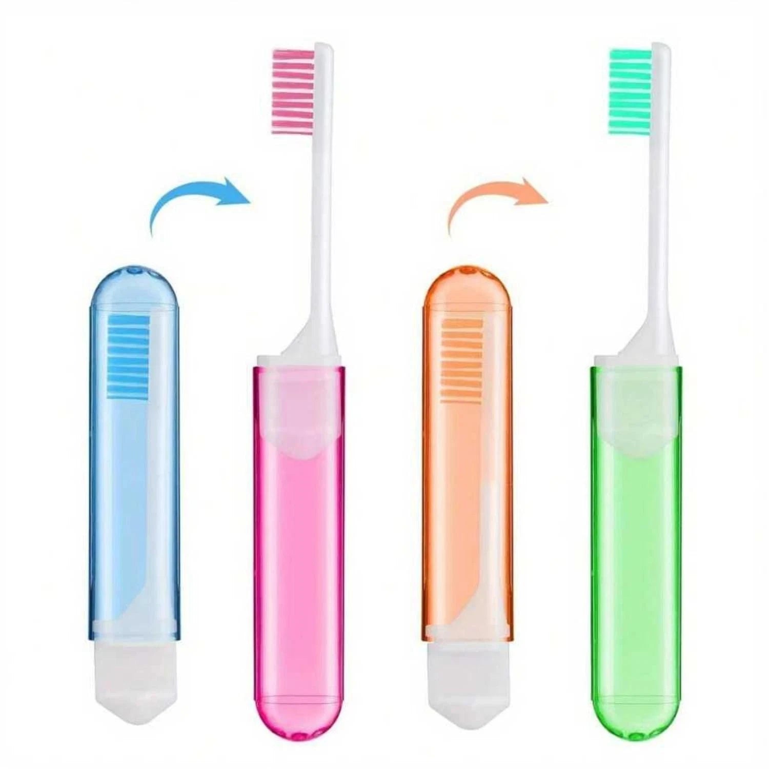 Foldable Folding Travel Toothbrush Camping Portable Sanitary Hiking Outdoor