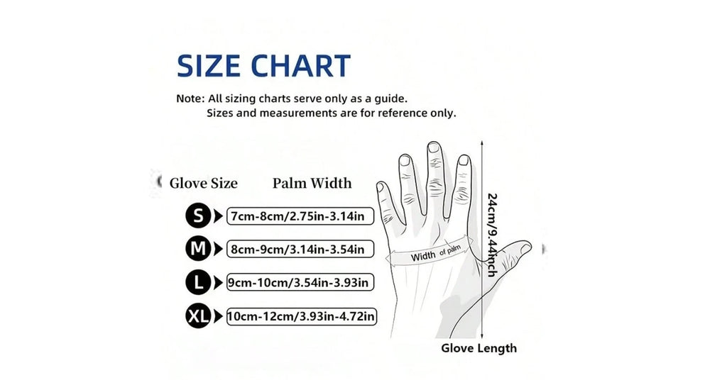 50PCS DISPOSABLE NITRILE GLOVES POWDER-FREE & LATEX-FRE BLACK Medical Grad S/M/L