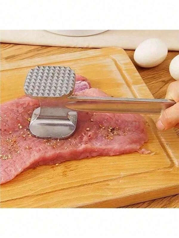 Stainless Steel Meat Mallet Tenderizer Steak, Beef, Chicken Hammer Kitchen Tool