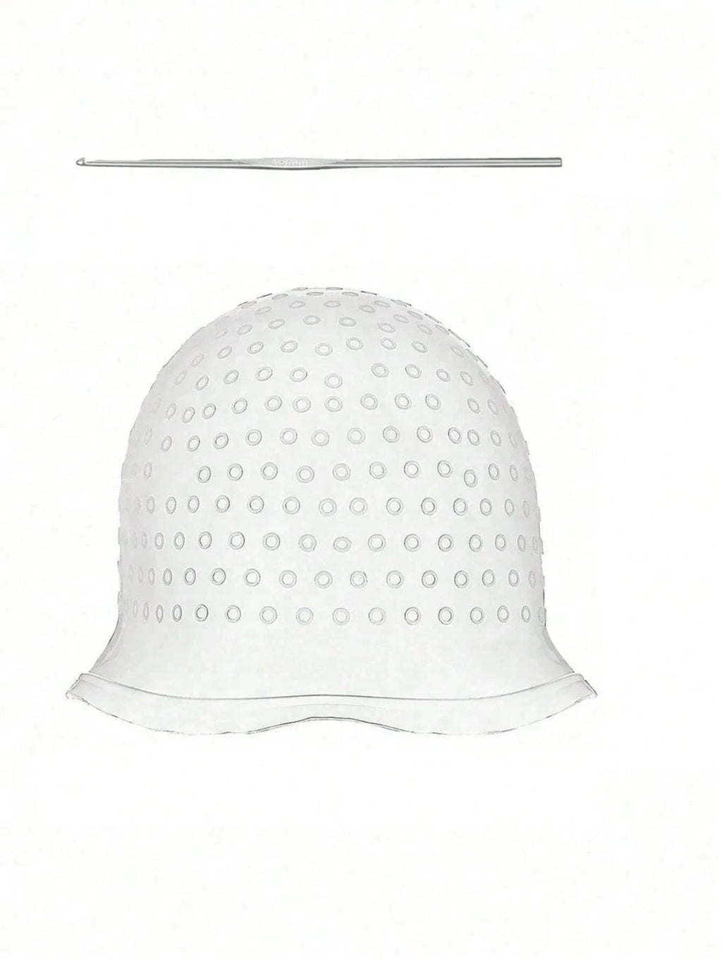 Magi Cap Reusable Hair Cap Coloring Highlighting Rubber Cap Streaking with Hook