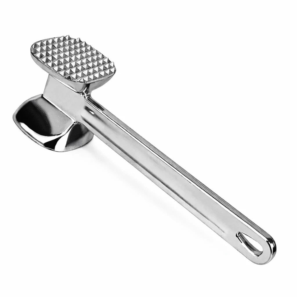 Stainless Steel Meat Mallet Tenderizer Steak, Beef, Chicken Hammer Kitchen Tool